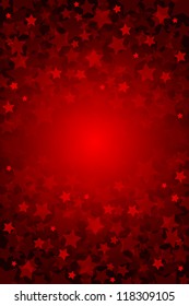 Vector abstract background with stars