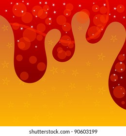 Vector  abstract background with stars