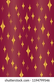 Vector abstract background with stars and gradient. EPS10