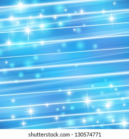 vector abstract background with strips and stars
