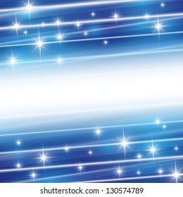 vector abstract background with strips and stars