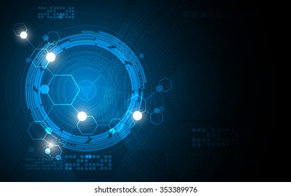 vector abstract background tech sci fi innovation design