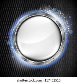 Vector abstract background with techno elements.