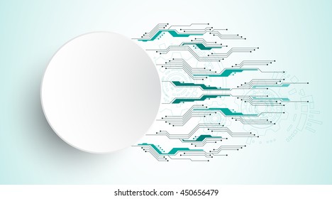 Vector abstract background of technological innovation.

