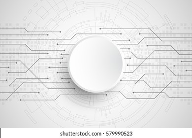 Vector abstract background technology concept.