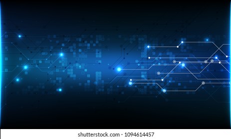 vector abstract background technology illustration communication data security
