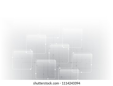 vector abstract background technology illustration communication data