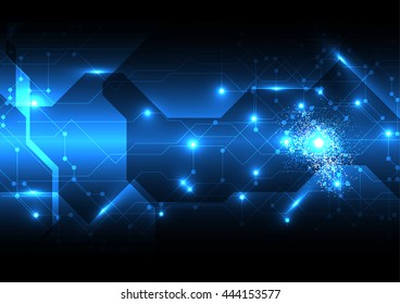 vector abstract background technology illustration communication 