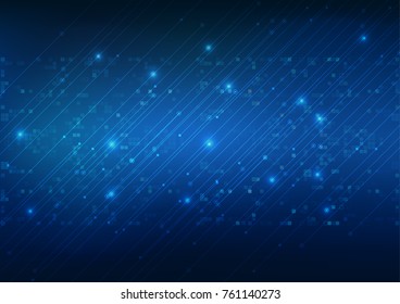 vector abstract background technology illustration communication data security