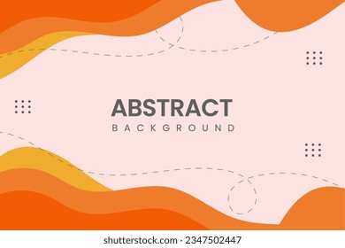 Vector abstract  background template with wavy