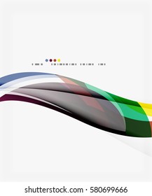 Vector abstract background. Vector template background for workflow layout, diagram, number options or web design