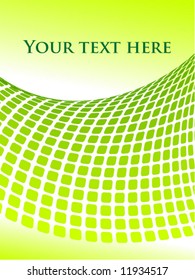 Vector abstract background with text space