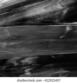Vector abstract background texture brush stroke hand painted with acrylic paint, black and white.