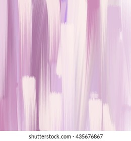 Vector abstract background, texture brush stroke hand painted with oil paint, cold violet palette vertical strokes