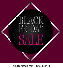 Vector abstract background texture design, bright poster, banner pink background, white stripes and shapes. Banner for website and labels. Discounts for Black Friday.
