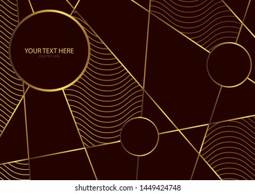 Vector abstract background texture design, bright poster, banner yellow background, pink and blue stripes and shapes.