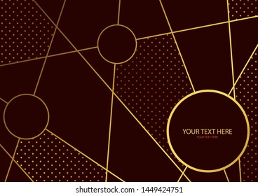 Vector abstract background texture design, bright poster, banner yellow background, pink and blue stripes and shapes.