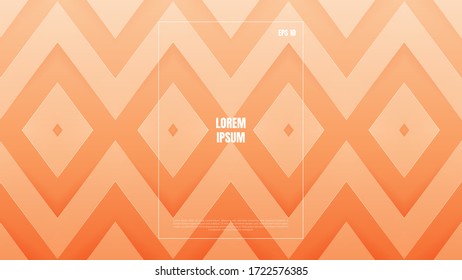 Vector abstract background texture design, Colorful Geometric Background. orange Minimal Concept