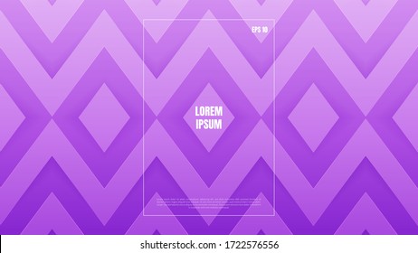 Diseño de textura de fondo abstracto vectorial, Fondo geométrico colorido. concepto mínimo púrpura