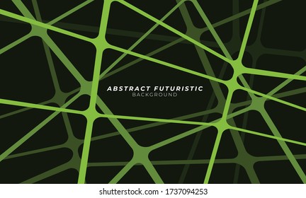 Vector abstract background texture design, green stripes and shapes. futuristic background, Abstract art wallpaper. Vector illustration.