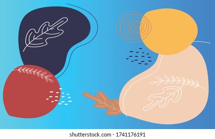 Vector abstract background texture design, bright poster, banner background, stripes and shapes.