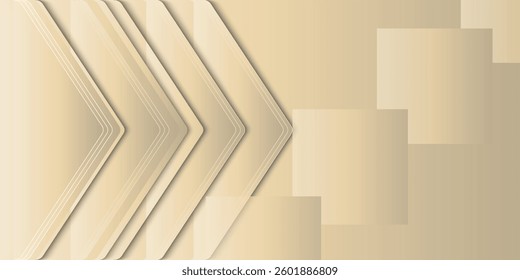 Vector abstract background texture design, bright poster, banner yellow background, orange stripes and shapes.
