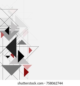 Vector abstract background texture design and shapes.