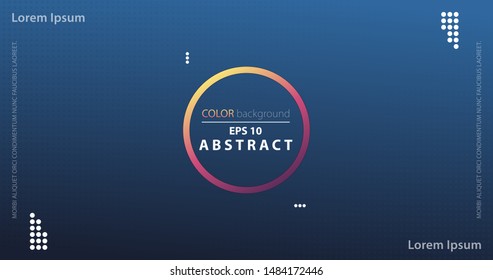 Vector abstract background texture Sale banner template design, bright poster. Big sale special offer. banner blue gradient background, white, yellow, pink and orange circle and shapes.