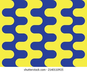 Vector abstract background texture template design, bright poster with Ukrainian national colors. banner yellow background, pink and blue stripes and shapes.