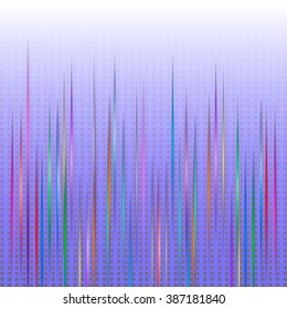 vector abstract background of transparent elements on blue