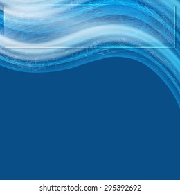 Vector abstract background and transparent glass panel