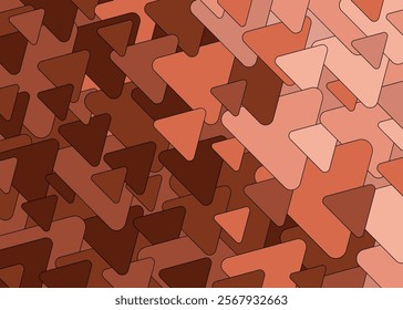 Vector abstract background in trendy mocha mousse colors