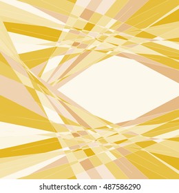 Vector abstract background of the triangular objects