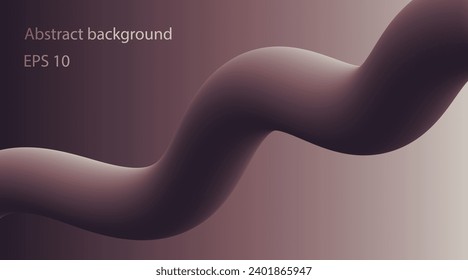 Vector abstract background with tube on soft pink gradient bckgr for your design book,poster,postcard,label,sticker,t-shirt,web,print,etc.Beautiful soft warm pink gradient
