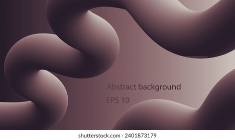 Vector abstract background with tube on soft pink gradient bckgr for your design book,poster,postcard,label,sticker,t-shirt,web,print,etc.Beautiful soft warm pink gradient