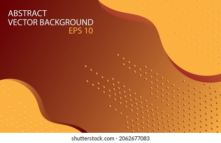 Vector abstract background with various geometric shapes, using a gradient.