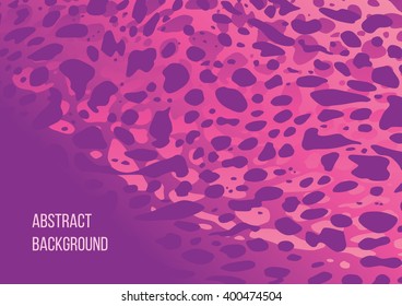 Vector abstract background with violet stains 