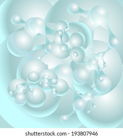 vector abstract background water (macro)