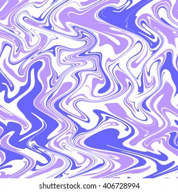 Fondo abstracto de Vector. Textura de mármol de acuarela. Seda. blanco, azul, lila, púrpura