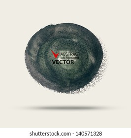 Vektorgrafik-abstrakter Hintergrund mit Aquarell