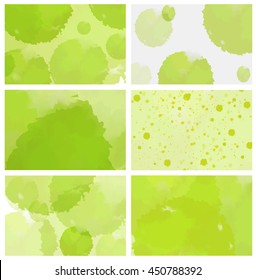Vector abstract background in watercolor style