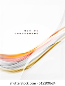 Vector abstract background wave template Vector abstract background wave template