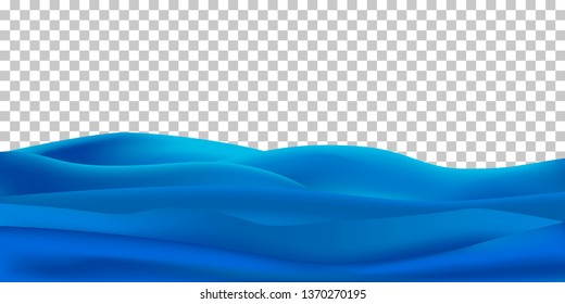 Vector abstract background. Waves