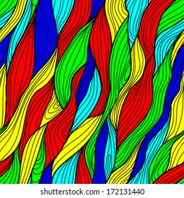 Vector abstract background with waves
