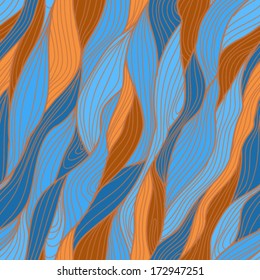 Vector abstract background with waves