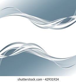 vector abstract background with wavy lines