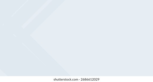 Abstrakter Vektorhintergrund mit weißer Farbe. Hintergrund mit quadratischen Formen. Moderne einfache blaugraue abstrakte Hintergrund Präsentation Design Textur