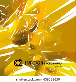 VECTOR ABSTRACT BACKGROUND, yellow and grey colors