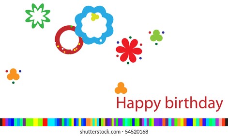 Vector abstract background for your design. A celebratory card