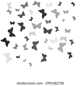 Vector abstract background for your game: butterflies
